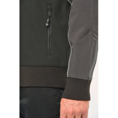 3 layers softshell blouson